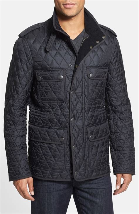 burberry brit quilted jacket mens|Burberry quilted jacket nordstrom rack.